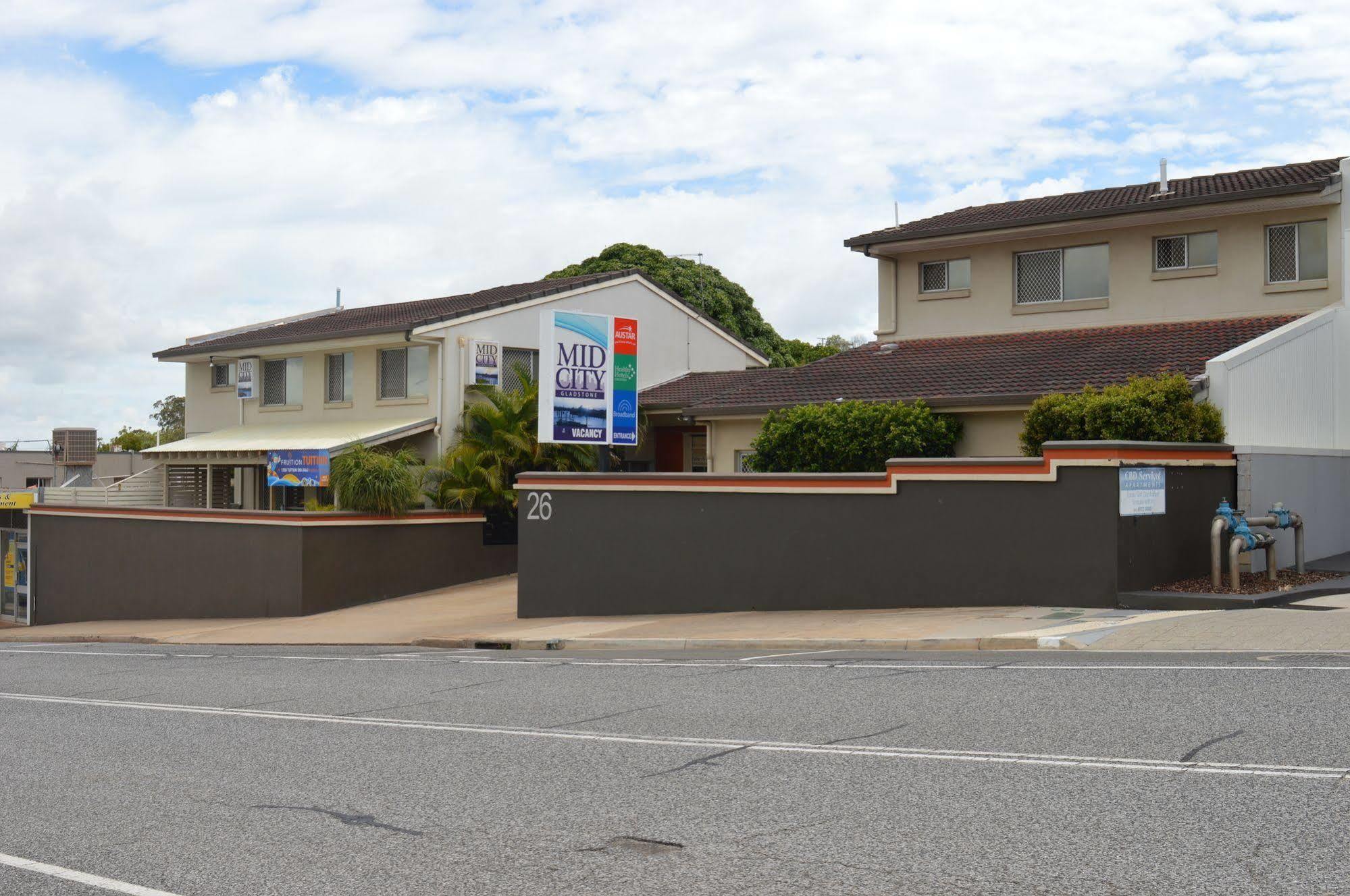 Mid City Motor Inn Gladstone Extérieur photo